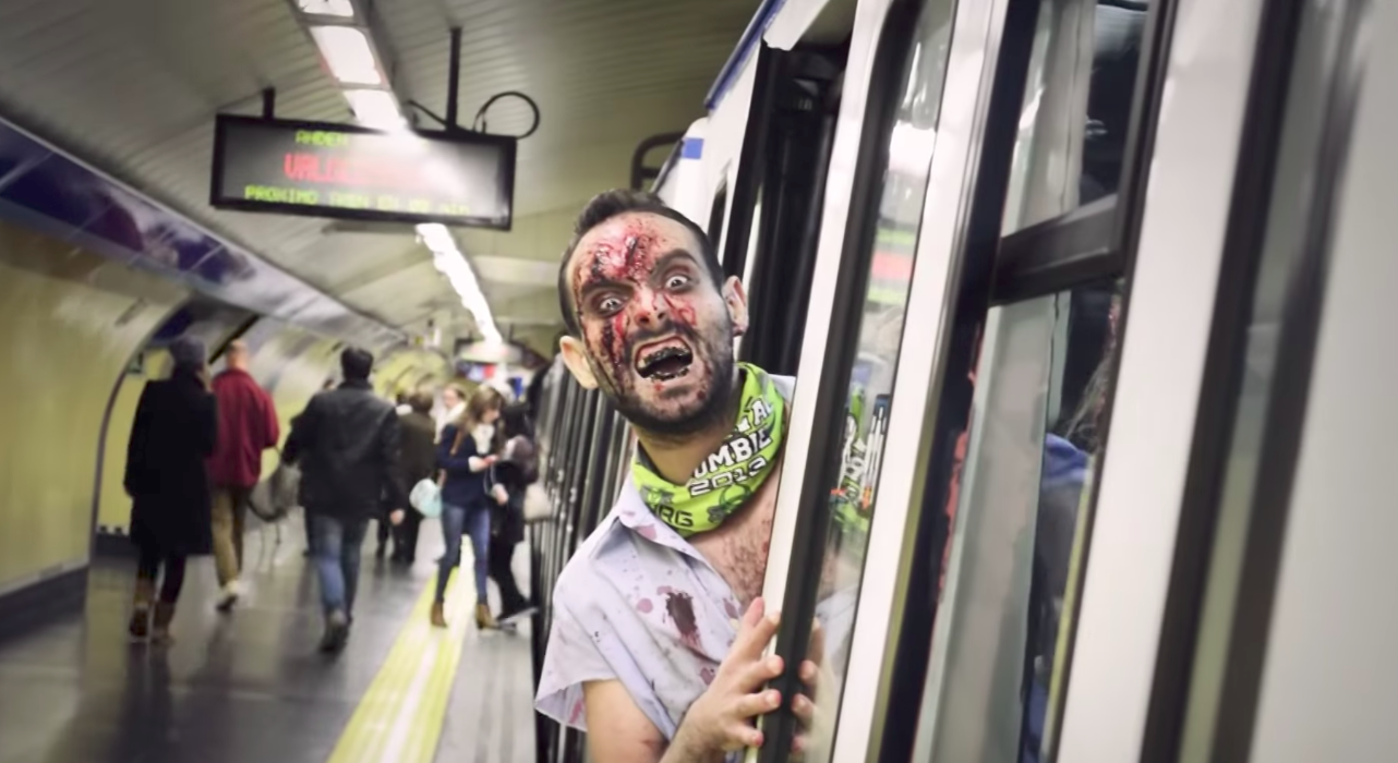 ゾンビが襲来するマドリードの地下鉄を生き残れ マドリード市内でゾンビ サバイバルゲーム マドリード情報 Todo Madrid